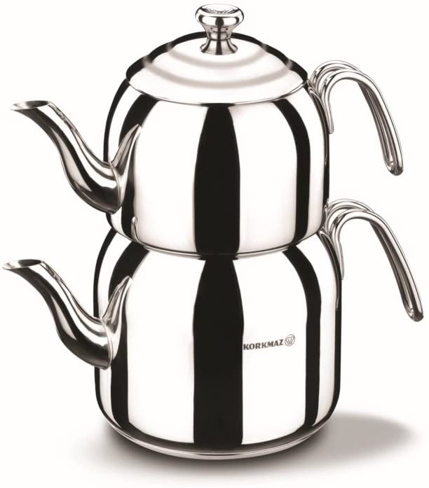 TEA POT KORMAZ S.STEEL HANDLE