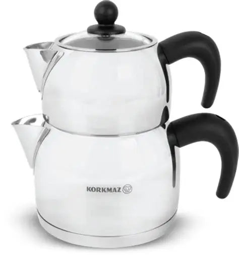 TEA POT STAINLES STEEL KORKMAZ